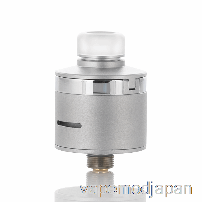 VAPE JAPAN BP MODS BUSHIDO V3 22mm BF RDA フロストシルバー + グロッシーシルバー